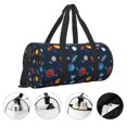thumbnail image 3 of Easygdp Space Cartoon Bolsa de Viaje, Bolsa de Mano, Bolsa de Gimnasio, Bolsa de Equipaje para Viaje, 3 of 6