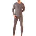 thumbnail image 1 of Thermal Underwear Set Warm Unisex Long Sleeve Winter Base Layer Thermal Shirt, 1 of 4