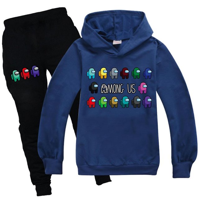 Among Us Game Pretend Children's Sweater + Pants Set Casual Sportswear