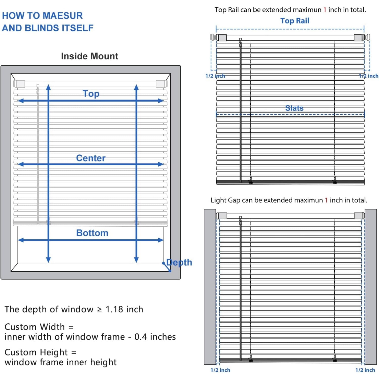 No Tools No Drill 1" Vinyl Mini Blinds, Cordless Blinds for Windows, Light Filtering Horizontal Window Blinds & Shades, 27" W x 64" H, Cream