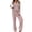 Pink, variant on UVN Womens Pajamas Sets Long Sleeve Shirts and Drawstring Pants Ladies Loungewear Casual 2 Piece Matching Sets