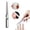 F, variant on Cuticle Pusher Set, Stainless Steel Cuticle Remover Kit, Cutter and Trimmer Manicure and Pedicure Tools for Fingernail and Toenails Set of 6
