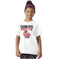 thumbnail image 4 of Thinking of You Keep Me Awake Romance Girls Kids T Shirt Tees Teen Brisco Brands XS, 4 of 6