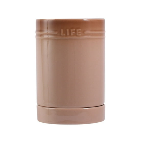 Dowbom Utensil Holder for Kitchen Counter Cooking Utensil Crocks, Kitchen Tool Organizer Ceramic