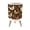 Color 4, variant on Farmhouse Small Trash Can with Lid Colorful Rooster Folk Art Tropical Leaves Floral Botanical 1.8 Gallon Dog Proof Trash Can Round Garbage Can Waste Bin Wastebasket for Bathroom Bedroom Living Room