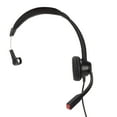3.5mm Telephone Headset Noise Cancelling Unilateral Corded Customer