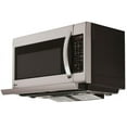 thumbnail image 3 of LG LMH2235ST - Microwave Oven - Over-Range - 2.2 cu. ft - 1000 W - Stainless Steel with Built-in Exhaust System, 3 of 11