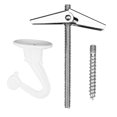 thumbnail image 1 of Bewildely Techo Swag Hook Home Office Hotel Colgando Maceta Planta Cesta Techo Percha de aleación de zinc Jardín y Patio Bewildely HA000741-00, 1 of 6