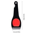 thumbnail image 2 of Moonsky 2.36" Fishing Line Cutter – Multifunctional Fly Fishing Nipper Snips with Hook Sharpener & Bottle Opener – Portable Tool for Bass, Trout & Saltwater – Tackle Box Essential (Red), 2 of 2