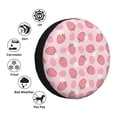 thumbnail image 4 of Naloa Strawberries PVC Leather Spare Tire Wheel Cover for Car Truck SUV Camper Trailer Universal Fit many size15 inch, 4 of 6