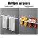 thumbnail image 5 of Toallero con ventosa sin taladro | Doble capacidad para colgar | Plástico ABS impermeable | Estante de baño minimalista escandinavo | Organizador de pared para ahorrar espacio para toallas de cocina, 5 of 6