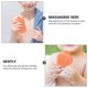 thumbnail image 4 of 3pcs forma de maní ducha niños bañera bola de bola de ducha esponjada de esponja, 4 of 5