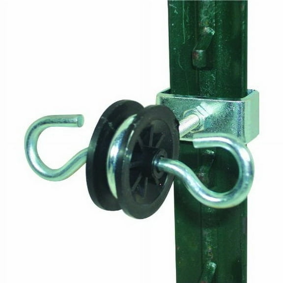 Field Guardian 2 Ring Gate Ends for T Posts - Black