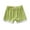Green, variant on FAIWAD Girls Ribbed Shorts Lace Elastic Waist Stretchy Colorful Dance Shorts Under Dress Athletic Yoga Underpants