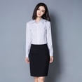 thumbnail image 4 of Camisa de Mujer con Botones Camisa Suave de Manga Larga de Ajuste Clásico para el Trabajo ANGGREK Otros, 4 of 8