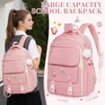 thumbnail image 2 of DAKIMOE Kids Backpack School Backpacks for College Cute Girl Middle High School Bookbag Large Capacity Lightweight Waterproof Daypack for Teens Students, 2 of 8