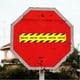 thumbnail image 5 of rollo de cinta adhesiva de seguridad "Prohibido el paso", adhesivo de advertencia, cinta de seguridad para paredes y suelos (amarilla)., 5 of 7