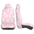 thumbnail image 3 of Sikiie Easter Cute Rabbit Car Seat Protector 2 Pack Car Seat Cushion Mat, Car Seat Covers for SUV, Truck, Van, 3 of 7