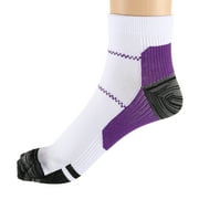 AEVXKHI 6 Pairs Plantar Fasciitis Socks for Men Women Sports Hiking Workout Fitness Exercises Sock Relieves Heel Pain Arch Ankle Foot Heel Spurs