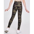 thumbnail image 4 of Arshiner Girls Athletic Leggings High Waist Yoga Pants for Kids with Pockets Dance Running Workout Tights, 4 of 6