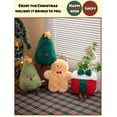 thumbnail image 6 of Christmas Plush Stuffed Toy Set, Cute Holiday Decorations with Tree, Gift Box & Gingerbread Man, Soft Filled Plushies for Home or Sofa Decor, Cozy Festive Gift for Family and Friends, 6 of 11