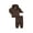 CHOCOLATE FUDGE, variant on Baby Boys Fleece Zip-Up Jacket and Joggers Set, 2-Piece, Sizes 0M-24M