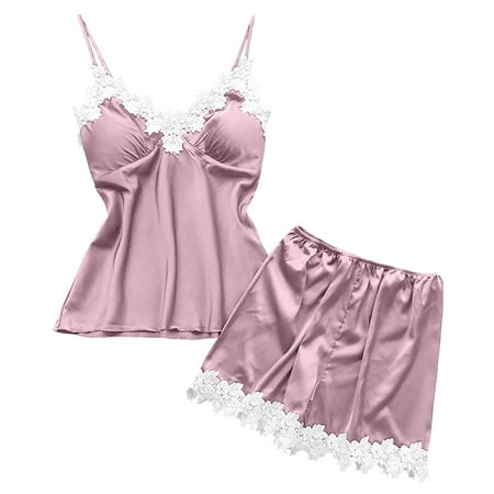 Women s New Lace Home Dress Set Stylish And Comfortable Lace Pajamas Set Sheer Lingerie Robe for Women Womens Corset Lingerie See Thru Lingerie for Women Earth Day Womens Lingerie Corset with Garter