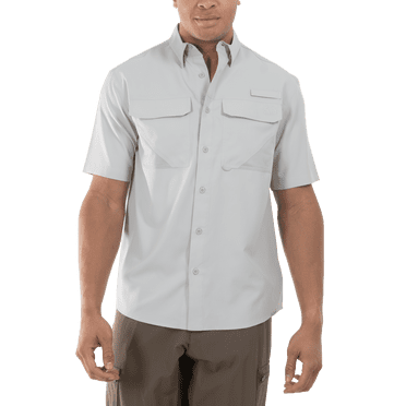 Realtree Men's Silver Lake Medium Short Sleeve Guide Shirt