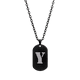 thumbnail image 3 of Collar Hombre de Inicial Letra A LUCKMAN, Acero Inoxidable Color Negro, Modelo Dylan negro UNITALLA, 3 of 7