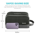 thumbnail image 7 of Gonex Travel Toiletry Bag for Men Women, Hanging Shaving Bag, Water Resistant Toiletry Organizer, 7 of 7