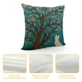 thumbnail image 4 of Nawypu  Throw Pillow Covers Natural Pattern Decorative Pillowcases Pillow Cases Home Car Decorative Trees and Birds, 4 of 5
