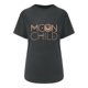 thumbnail image 4 of Camiseta de mujer, camisetas divertidas y bonitas con abertura lateral Vintage, camiseta de manga corta con estampado de letras divertidas, blusa holgada con mangas caídas y hombros descubiertos Pompotops hfajkhk127180, 4 of 9