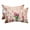 Pink, Green, Brown, variant on Pink Tulips Outdoor Pillows for Chaise Lounge Chair Waterproof Lumbar Pillows with Insert&Adjustable Strap Beach Headrest Pillow Spring Floral Farmhouse Glass Vase Green Leaf Pool Pillow 11"x16"
