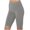 Gray, variant on VBVC Women's Knee Length Biker Shorts,Ladies Cutout Stretchy Yoga Shorts,Butt Lift Sweatpants For Women,Gray,S-3XL