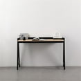 thumbnail image 6 of Pemberly Row Mid-Century Contemporary Desk in Natural and Black, 6 of 6