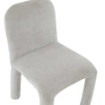 thumbnail image 5 of Georgia Light Grey Chenille Dining Chair, 5 of 8