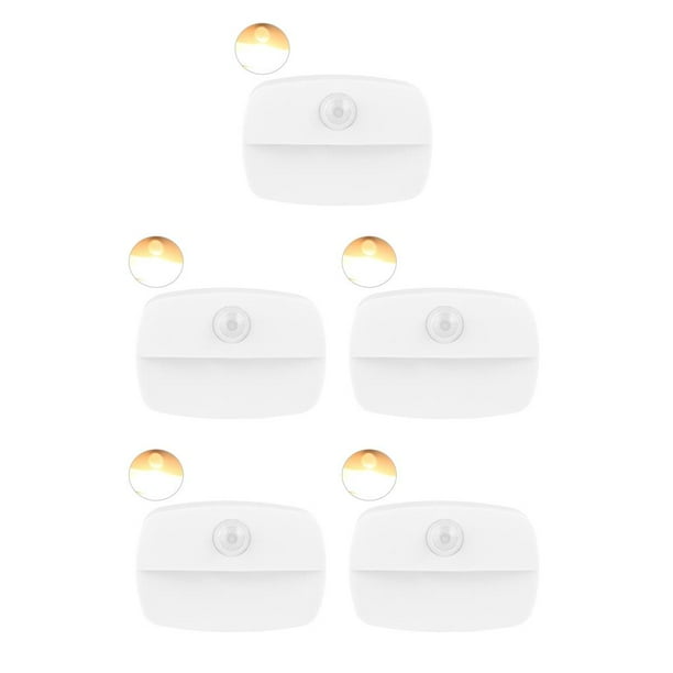 Advancent 1/3/6 Uds luz de noche luz de inducción automática pasillo de casa lámpara de noche armario 4,5 V 0,5 W Type2 NO2 Advancent CBP260444