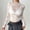 White women high neck lace top a1, variant on thefmos Women's High Neck Long Sleeve Lace Pullover Tops Elegant Casual Fall Winter Crop Top Hollow Out Blouses Trendy Tunic Shirts Cute Fashion Basic Clothes, White S