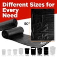 thumbnail image 3 of Bolsas de basura ToughBag de 65 galones (120 unidades), 50 x 48 cm, negras, 3 of 7