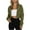 Army Green, variant on ShiShine Womens Cropped Jacket Zip Up Long Sleeve Lightweight Short Coat Winter Trendy Hooded Cropp Jackets Tops