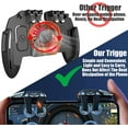 thumbnail image 4 of 6 Trigger Mobile Game Controller for PUBG,Call of Duty,Fortnite,iPhone & Android,Black, 4 of 5