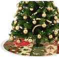 thumbnail image 3 of GZHJMY Christmas Decorative Shapes Christmas Tree Skirt 36" for Indoor Outdoor Holiday Party Office Store Cupboard Decoration, 3 of 5