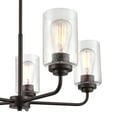 thumbnail image 4 of 9605-RBZ-Millennium Lighting-Moven - 5 Light Chandelier-18.75 Inch Tall and 23 Inch Wide     -Traditional Installation, 4 of 5