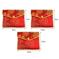 thumbnail image 6 of 2Pcs Elegant Embroidered Jewelry Pouch Beautiful Bright-colored Fabric Jewelry Organizer for Women, 6 of 8