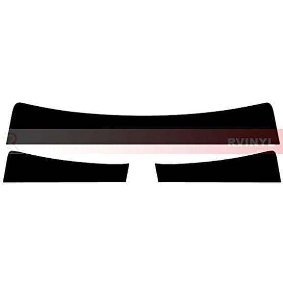 Rvinyl Window Tint Kit Compatible with Mazda Mazda3 2004-2009 (Hatchback) - Windshield Strip Visor -