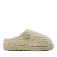 thumbnail image 2 of Fireside by Dearfoams Women's Greta Genuine Shearling Knit Clog Slipper, 2 of 9