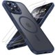 thumbnail image 1 of Funda de teléfono TOCOL 3 en 1 para iPhone 16 Pro Max 6.9" azul, 1 of 6