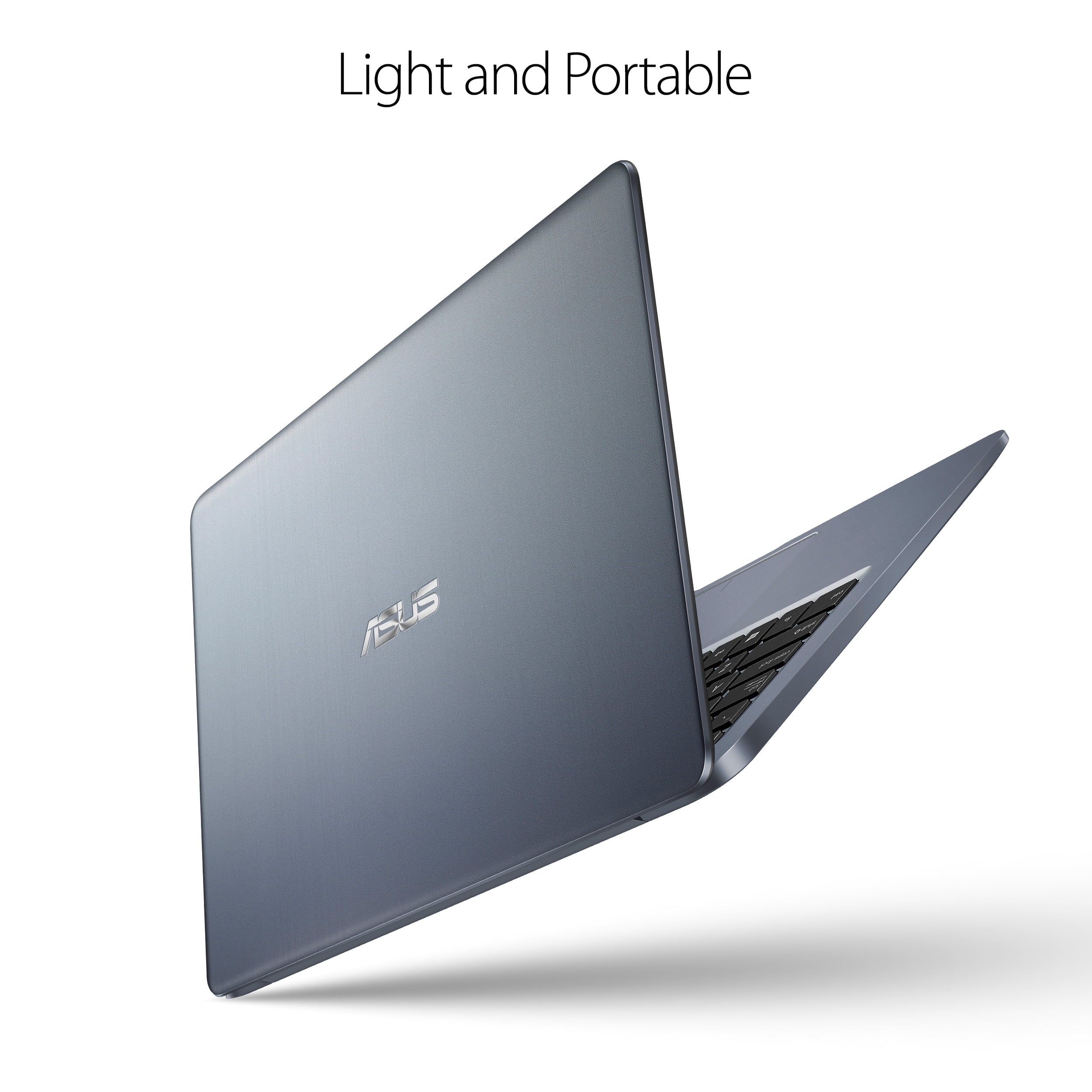 ASUS Laptop E14, 14" HD, Intel Celeron N4000 Processor, 4GB RAM, 64GB eMMC Storage, Windows 10, Microsoft Office 365 Personal 1-year included, Slate Gray, L406MA-WH02