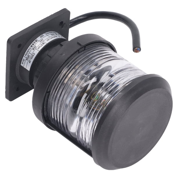 Luz de tope LED marina, 25W LED Luz de tope de navegación marina LED Lámpara de tope LED Confiabilidad excepcional