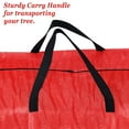 thumbnail image 2 of SUNNYOUTDOOR Christmas Tree Storage Bag Large Artificial Disassembled Christmas Tree Carry Bag (9ft, Red), 2 of 4